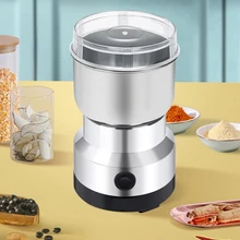 Multipurpose Electric Coffee Bean Grinding Tool Stainless Steel Milling Machine for Seeds Spices Herbs Nuts Coffee Grinder