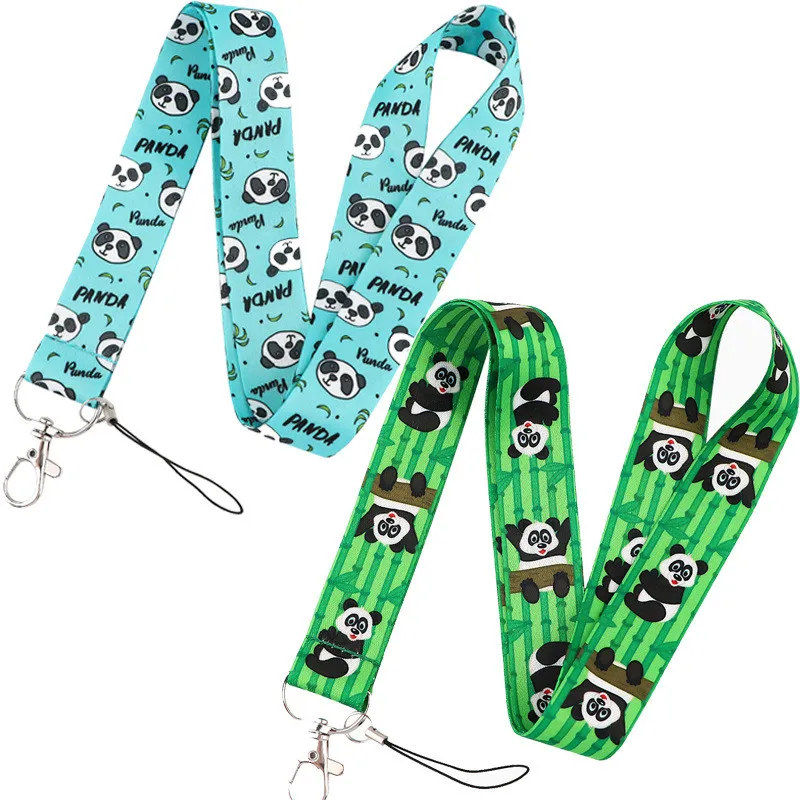 Kawaii Panda Keychain Cartoon Cute Animal Print Lanyard for Keys Phone ID Name Tag DIY Hanging Rope Key Ring Gifts
Kawaii Panda Keychain Cartoon Cute Animal Print Lanyard for Keys Phone ID Name Tag DIY Hanging Rope Key Ring Gifts