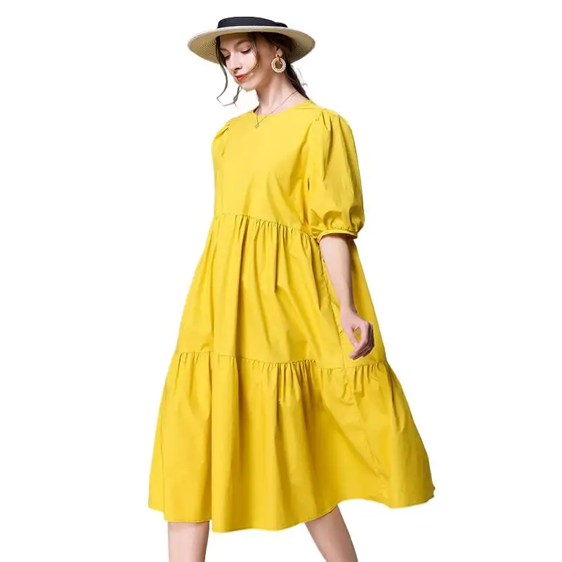 Summer Puff Sleeve Beach Dress Women Cotton Linen Irregular Long Dress Ladies Sweet Girl Party Dress Hot Fashion Vestidos
Summer Puff Sleeve Beach Dress Women Cotton Linen Irregular Long Dress Ladies Sweet Girl Party Dress Hot Fashion Vestidos