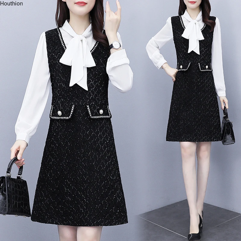 Summer New Women's Dresses V-neck Long Sleeve Printing Chiffon Stitching Bow Fashion Loose Girl
Summer New Women's Dresses V-neck Long Sleeve Printing Chiffon Stitching Bow Fashion Loose Girl
