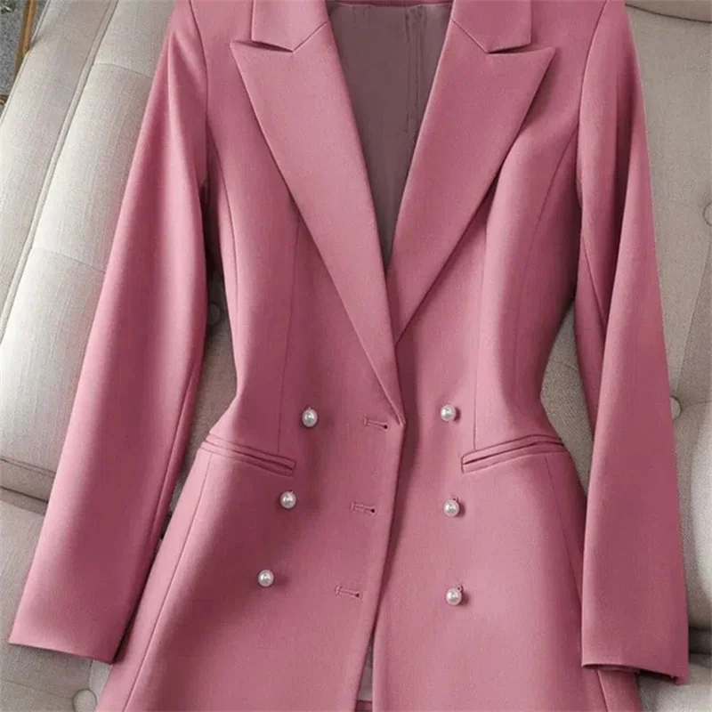 

Large Size Women's Suit Jacket 2023 Spring Autumn New Outwear Casual Design Sense Overcoat Niche Blazer Coat Blouse Female Tide