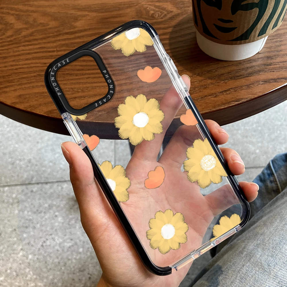 Flowers Floral Phone Case for iPhone 14ProMax 13Pro 12ProMax Transparent Soft Cover for iPhone 14 14Plus 11 Pro Max Coque
Flowers Floral Phone Case for iPhone 14ProMax 13Pro 12ProMax Transparent Soft Cover for iPhone 14 14Plus 11 Pro Max Coque