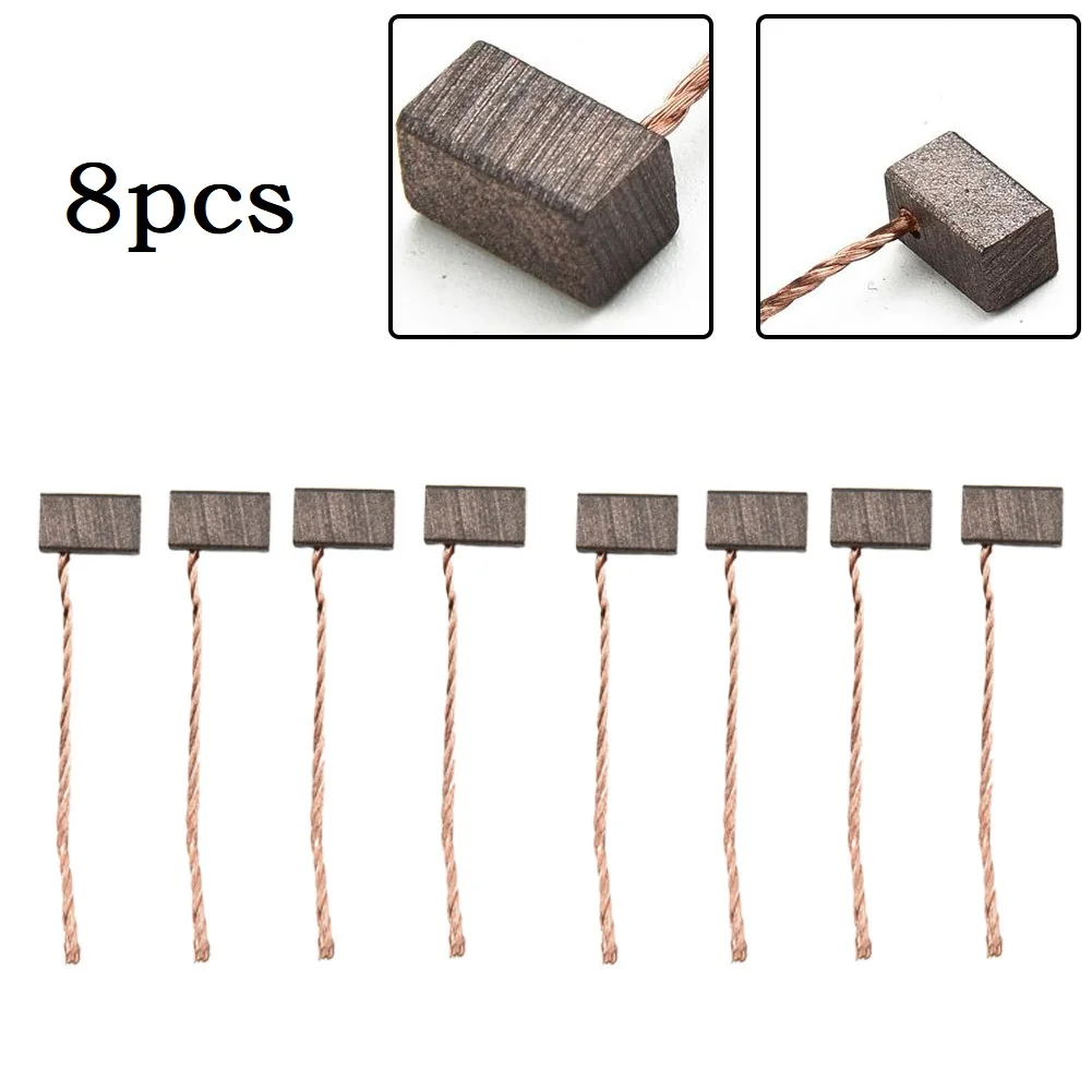 8pcs Carbon Fiber Brushes 6x6x10mm For Automotive Blower Motor Fan Motor Windshield Wiper Motor Casement Lift Motor Power Tool
8pcs Carbon Fiber Brushes 6x6x10mm For Automotive Blower Motor Fan Motor Windshield Wiper Motor Casement Lift Motor Power Tool