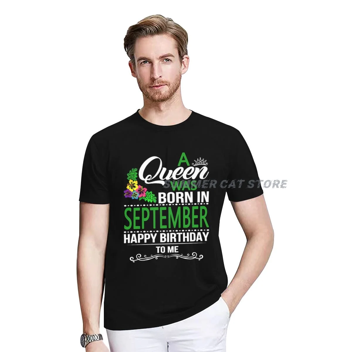 Футболка с надписью «A Queen Was Born» в сентябре ко мне в честь Дня Рождения, для мужчин и женщин, с коротким рукавом, простая повседневная модная о...
Футболка с надписью «A Queen Was Born» в сентябре ко мне в честь Дня Рождения, для мужчин и женщин, с коротким рукавом, простая повседневная модная о...