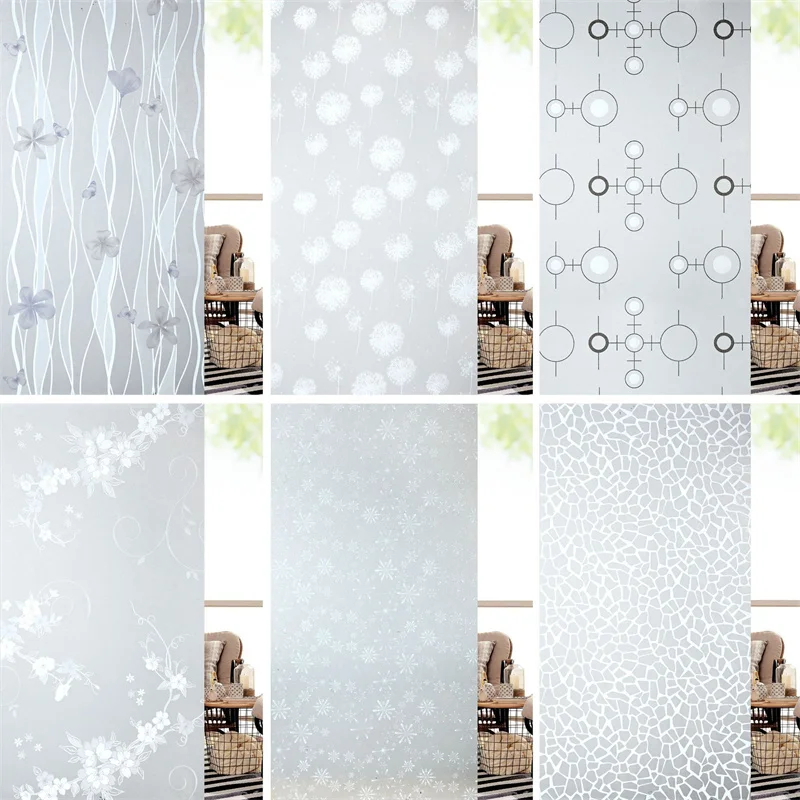 Pure Frosted Window Film Matte Privacy Glass Vinyl Self Adhesive Heat Insulation Film Static Cling Cover Sticker for Home Door
Pure Frosted Window Film Matte Privacy Glass Vinyl Self Adhesive Heat Insulation Film Static Cling Cover Sticker for Home Door
