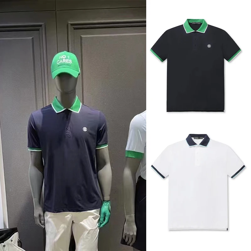 G4 Summer Golf Clothing Men's Short-sleeved Lapel POLO Shirt Breathable Quick-drying Color-blocking T-shirt Casual Sports Top
G4 Summer Golf Clothing Men's Short-sleeved Lapel POLO Shirt Breathable Quick-drying Color-blocking T-shirt Casual Sports Top