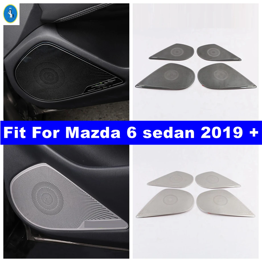 Inner Car Door Speaker Stereo Loudspeaker Sound Panel Cover Trim For Mazda 6 Sedan 2019 - 2021 Accessories Interior Refit Kit 
Inner Car Door Speaker Stereo Loudspeaker Sound Panel Cover Trim For Mazda 6 Sedan 2019 - 2021 Accessories Interior Refit Kit