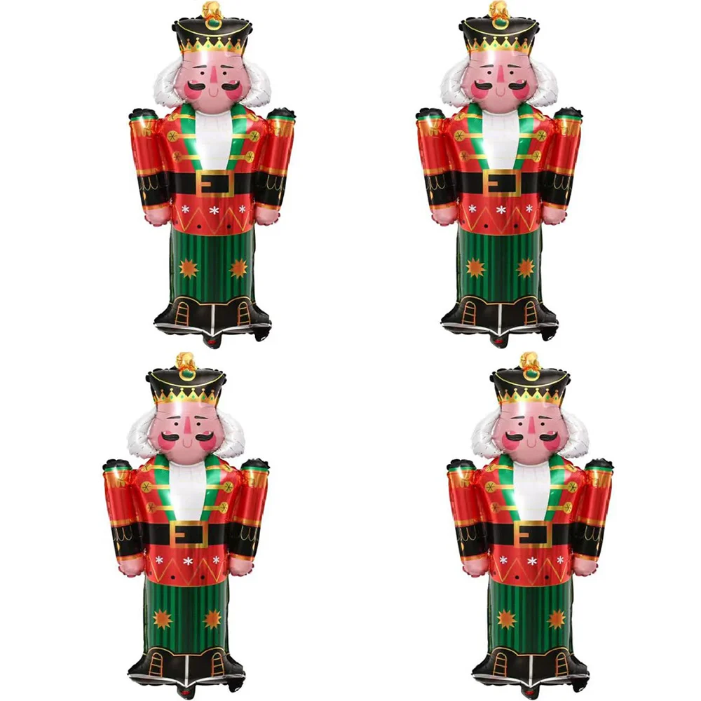Nutcracker Balloons 48*100cm Christmas Nutcracker Soldier Foil Balloon for Xmas New Year Birthday Party Decoration Supplier 4PCS
Nutcracker Balloons 48*100cm Christmas Nutcracker Soldier Foil Balloon for Xmas New Year Birthday Party Decoration Supplier 4PCS