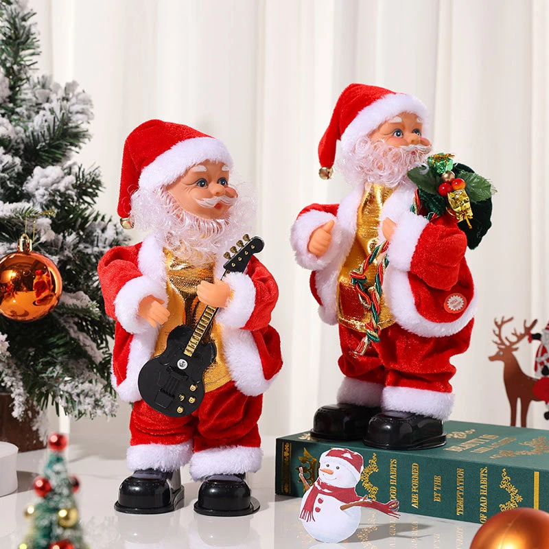 LuanQI Wiggling Faux Santa Claus Plush Santa Claus Doll Christmas Ornaments Children Toy Xmas for Home Noel Navidad Gift Hanging
LuanQI Wiggling Faux Santa Claus Plush Santa Claus Doll Christmas Ornaments Children Toy Xmas for Home Noel Navidad Gift Hanging