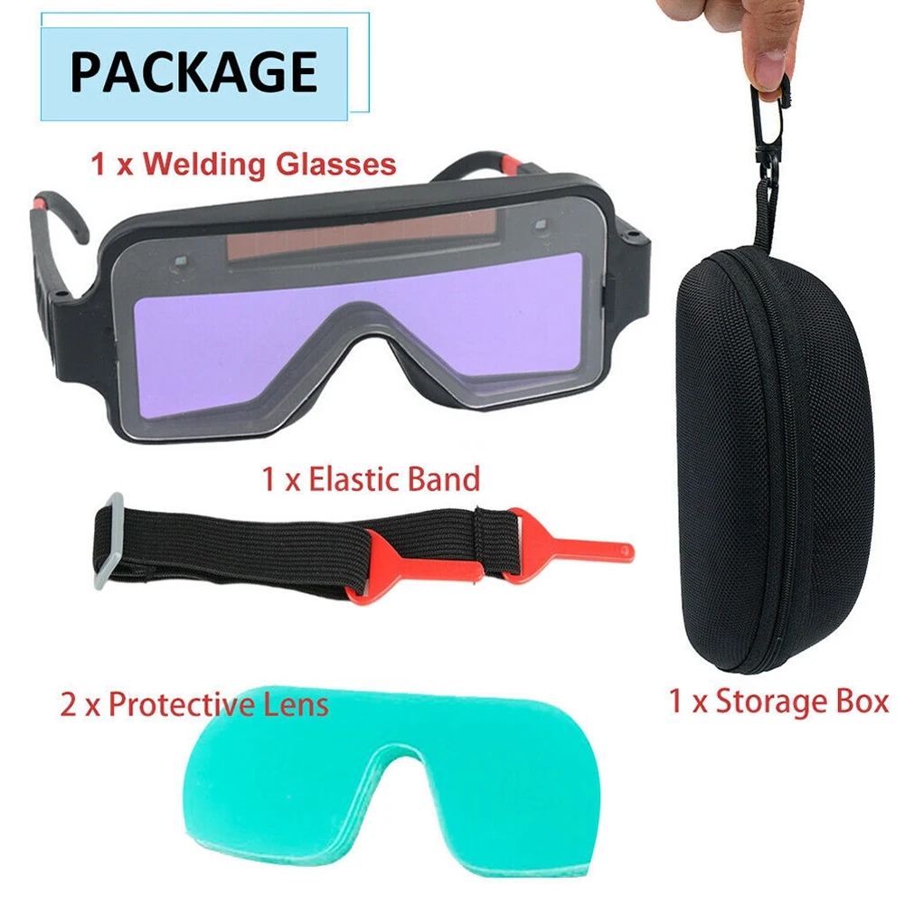 Solar DIN3 DIN11 Welding Glasses Auto Dimming Soldering Lens Solder Screens Welder Mack Anti Glare TIG MIG MMA UV IR Protection
Solar DIN3 DIN11 Welding Glasses Auto Dimming Soldering Lens Solder Screens Welder Mack Anti Glare TIG MIG MMA UV IR Protection