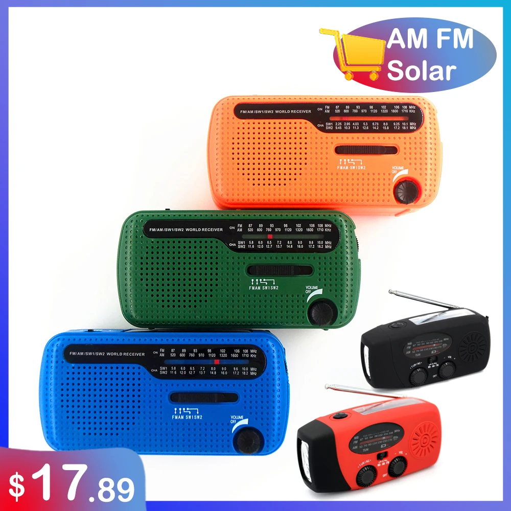 Protable Hand Crank Radio with LED Flashlight Emergengcy Weather Receiver 1200mAh Power Bank Solar Radios for Outdoors SOS
Protable Hand Crank Radio with LED Flashlight Emergengcy Weather Receiver 1200mAh Power Bank Solar Radios for Outdoors SOS