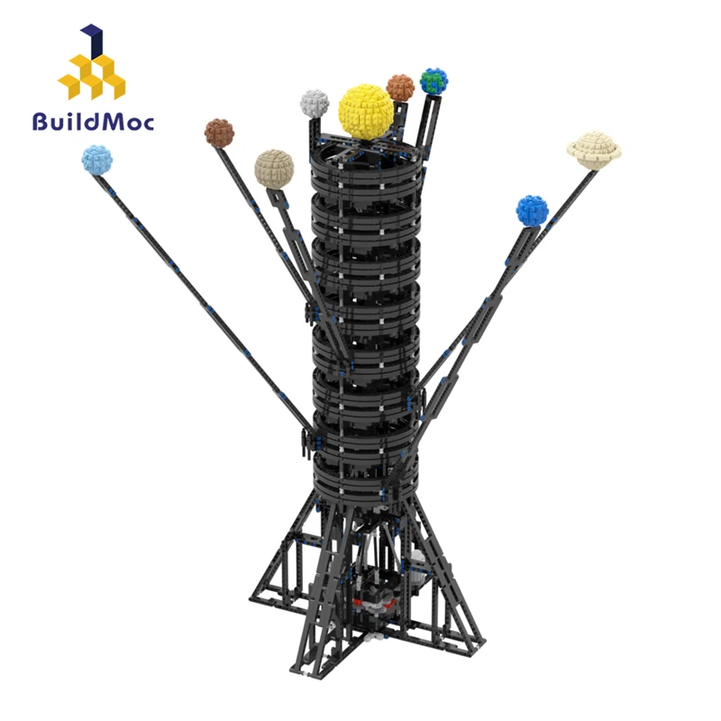 MOC Space Galaxy Earth Moon 8-Planet Solar System Building Blocks Universe Operation Star With PF Bricks Toys For Children Gifts
MOC Space Galaxy Earth Moon 8-Planet Solar System Building Blocks Universe Operation Star With PF Bricks Toys For Children Gifts