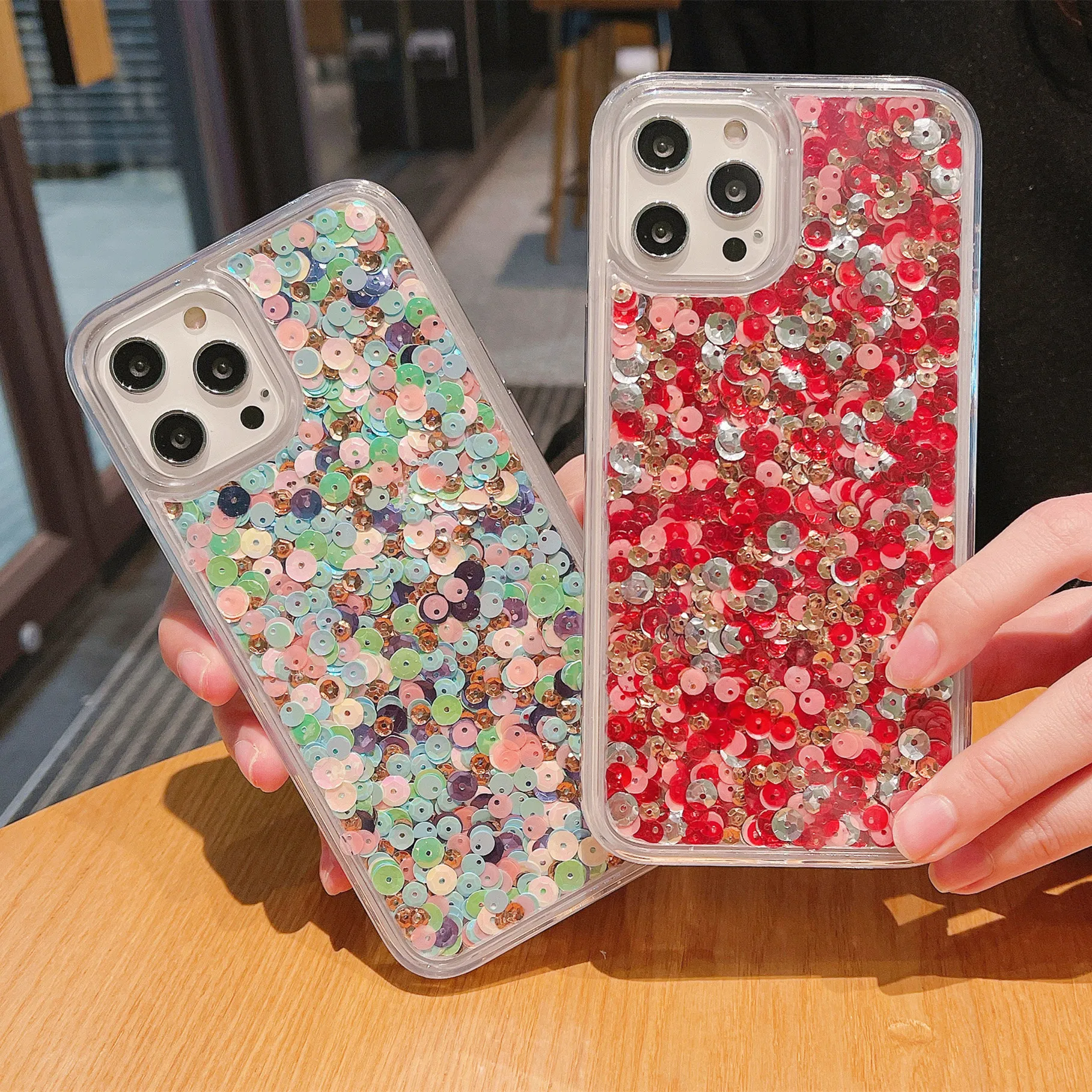 Luxury Glitter Sequin Bling Phone Case for iPhone 13 Pro Max 12 11 SE 2020 XR XS 6 7 8 Plus Shockproof Transparent Back Cover
Luxury Glitter Sequin Bling Phone Case for iPhone 13 Pro Max 12 11 SE 2020 XR XS 6 7 8 Plus Shockproof Transparent Back Cover