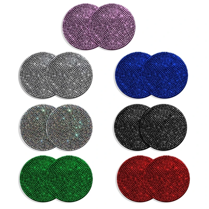 Universal 2Pcs Car Coaster Cup Bottle Holder Anti-slip Mat Silica Set Car Interior Accessories for van Home Office 2.75"
Universal 2Pcs Car Coaster Cup Bottle Holder Anti-slip Mat Silica Set Car Interior Accessories for van Home Office 2.75"