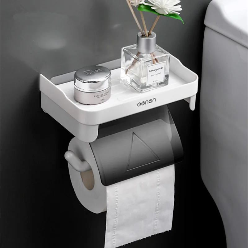 Wall Mount Roll Paper Storage Rack Multi-function Toilet Paper Holder Rack Bathroom Rack Shelves 3 Colors bathroom organizer
Wall Mount Roll Paper Storage Rack Multi-function Toilet Paper Holder Rack Bathroom Rack Shelves 3 Colors bathroom organizer