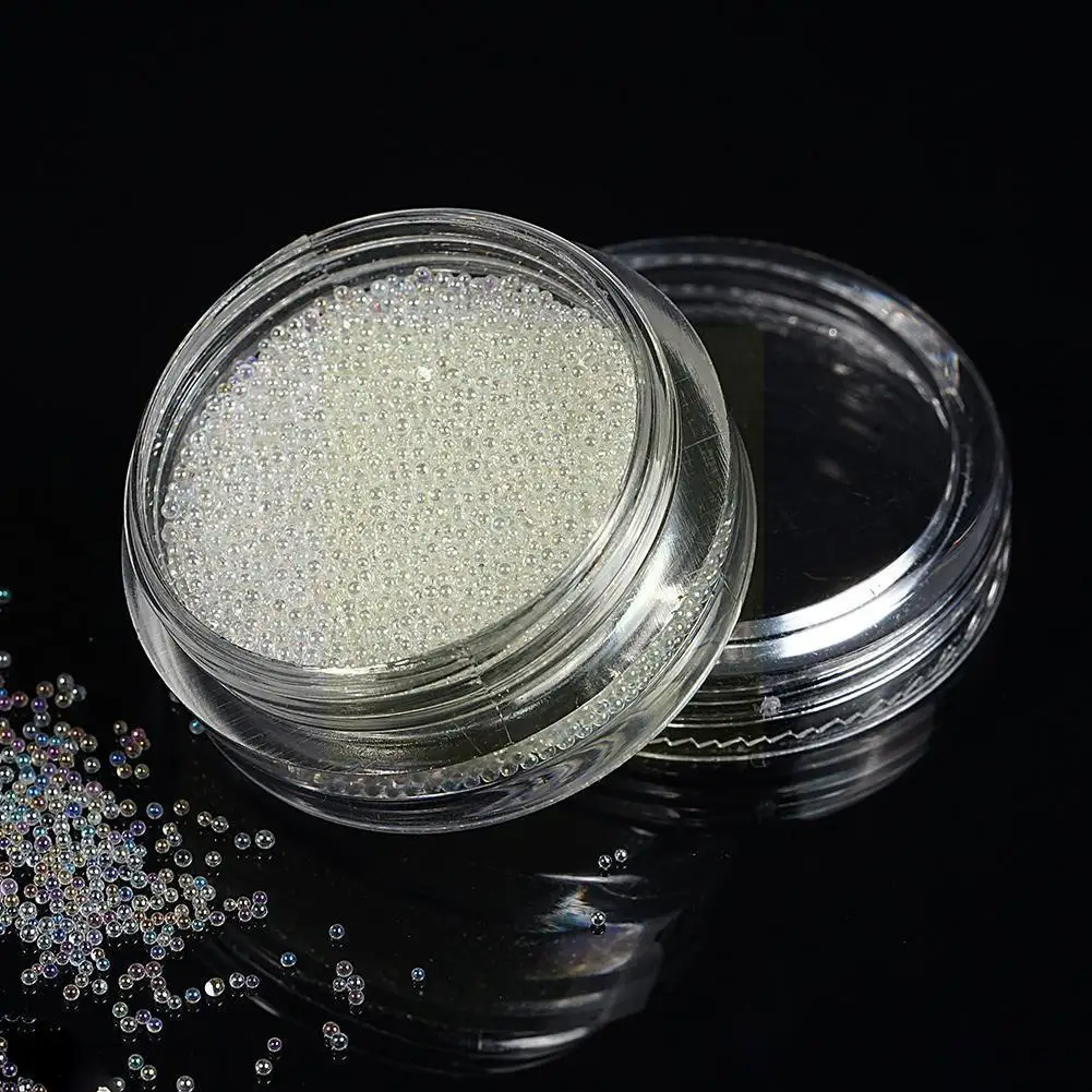 1Box 3D Micro Bead Bouillon Crystal Ab Glass Caviar Art Design Beads For Nails Glitter Decoration Tiny Rhinestones Nail O8N3
1Box 3D Micro Bead Bouillon Crystal Ab Glass Caviar Art Design Beads For Nails Glitter Decoration Tiny Rhinestones Nail O8N3