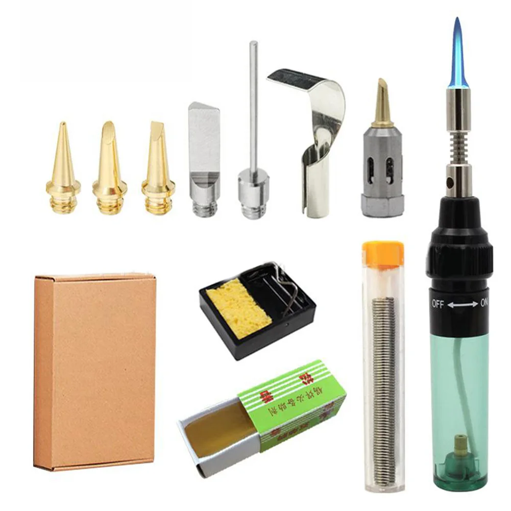 1300 Degrees Butane Gas Soldering Irons Welding Pen Burner Blow Torch Gas Cordless Butane Tip For Computer Motherboard Circuit
1300 Degrees Butane Gas Soldering Irons Welding Pen Burner Blow Torch Gas Cordless Butane Tip For Computer Motherboard Circuit