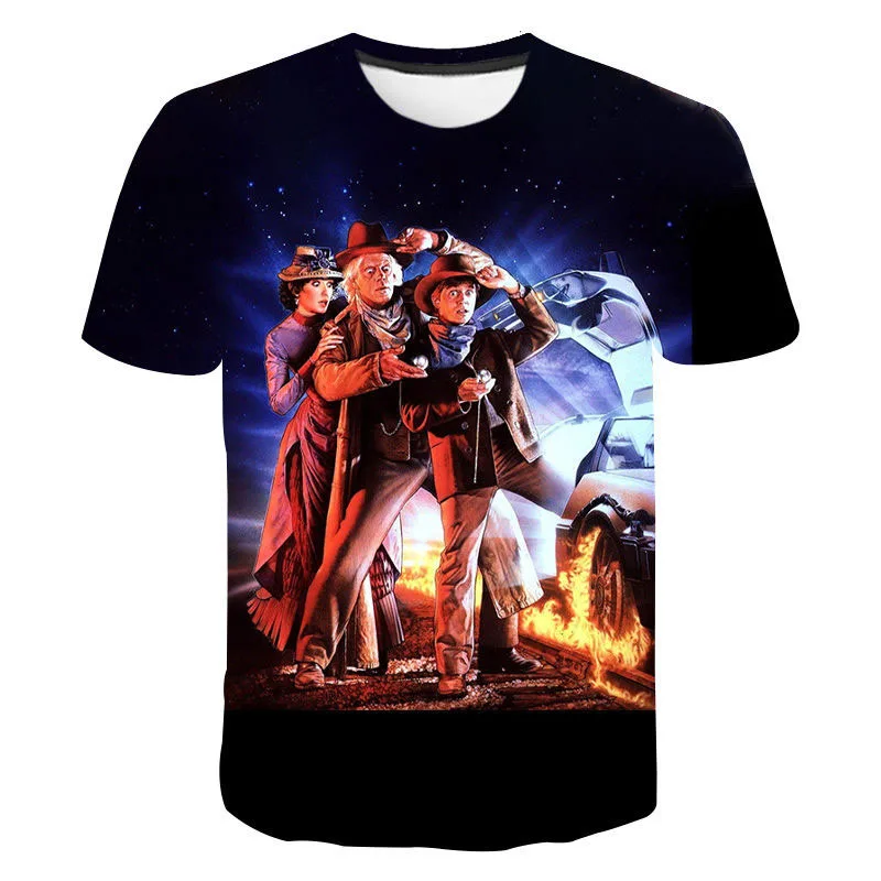 Back To The Future 3D Printed T Shirt Men Casual Fashion O-Neck Short Sleeve Harajuku Streetwear T-shirt
Back To The Future 3D Printed T Shirt Men Casual Fashion O-Neck Short Sleeve Harajuku Streetwear T-shirt
