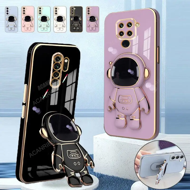 Note8pro Astronaut Holder Luxury Plating Case On For Xiaomi Redmi Note 8 9 Pro 8t 9t 9s 8pro 9a 9c 10a 10c Silicone Stand Cover
Note8pro Astronaut Holder Luxury Plating Case On For Xiaomi Redmi Note 8 9 Pro 8t 9t 9s 8pro 9a 9c 10a 10c Silicone Stand Cover