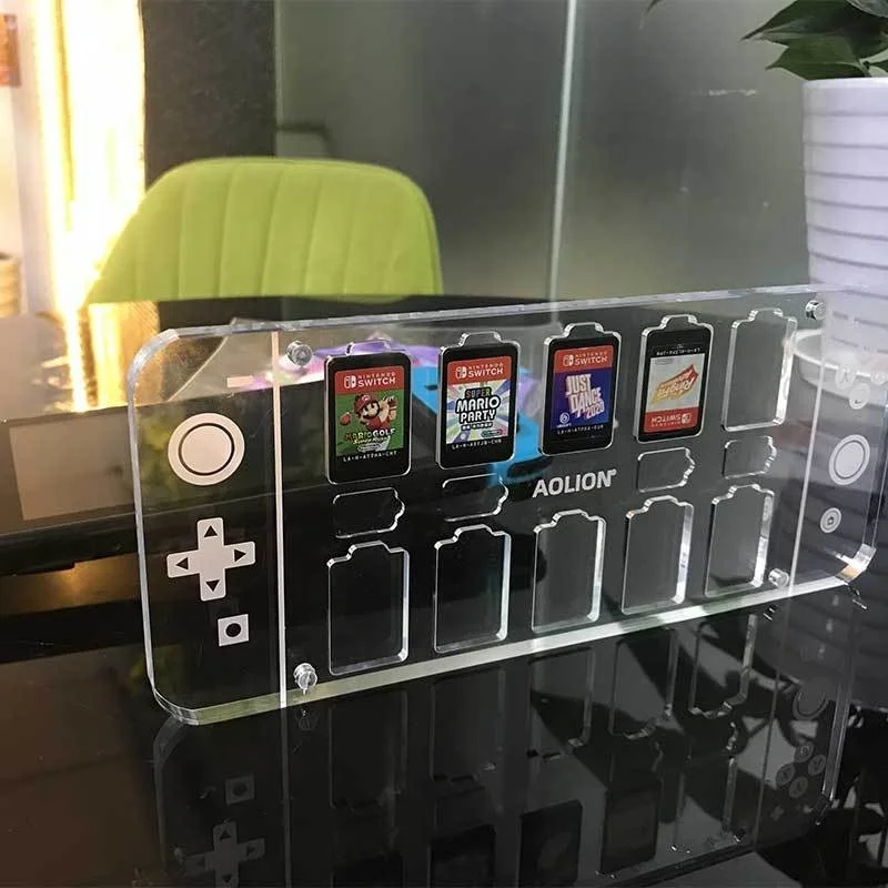 Acrylic Magnetic Card Box For Nintendo Game Card Storage Box Switch Game Card Box Crystal Transparent 14 In 1 Storage Holder
Acrylic Magnetic Card Box For Nintendo Game Card Storage Box Switch Game Card Box Crystal Transparent 14 In 1 Storage Holder