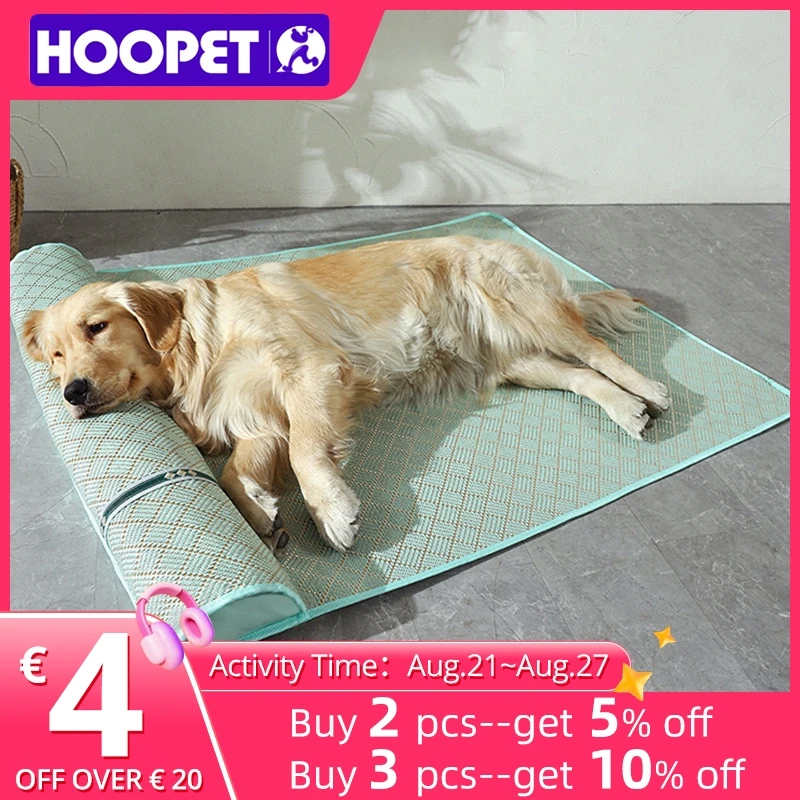 HOOPET Summer Dog Bed with Pillow Cooling Sofa for Small Medilum Large Dogs Breathable Big Dog Rattan Mat Cat Sleeping Pad House
HOOPET Summer Dog Bed with Pillow Cooling Sofa for Small Medilum Large Dogs Breathable Big Dog Rattan Mat Cat Sleeping Pad House