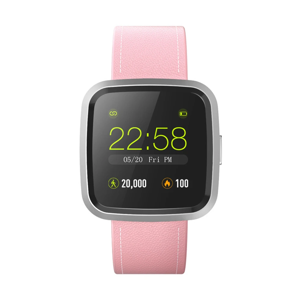 Smart Watch Heart Rate/Blood Pressure Monitoring Bracelet Waterproof Sports Step Counter Fashion Smart Watch
Smart Watch Heart Rate/Blood Pressure Monitoring Bracelet Waterproof Sports Step Counter Fashion Smart Watch