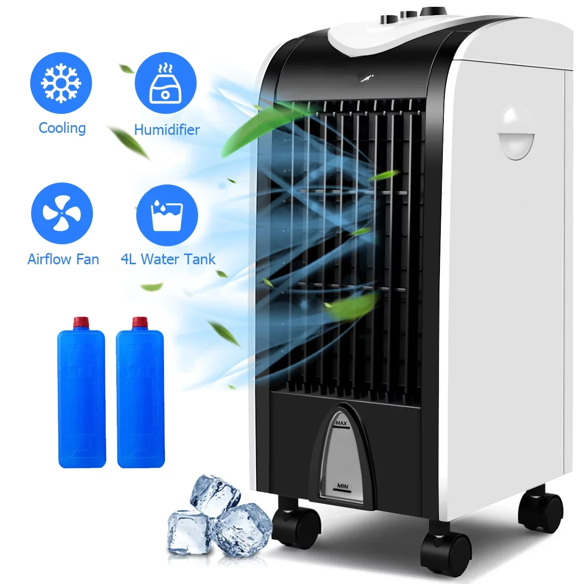 Portable Evaporative Air Cooler Fan Humidify with Filter Knob for Indoor Desk fan Ventilador portatil recargable Portable neck f
Portable Evaporative Air Cooler Fan Humidify with Filter Knob for Indoor Desk fan Ventilador portatil recargable Portable neck f