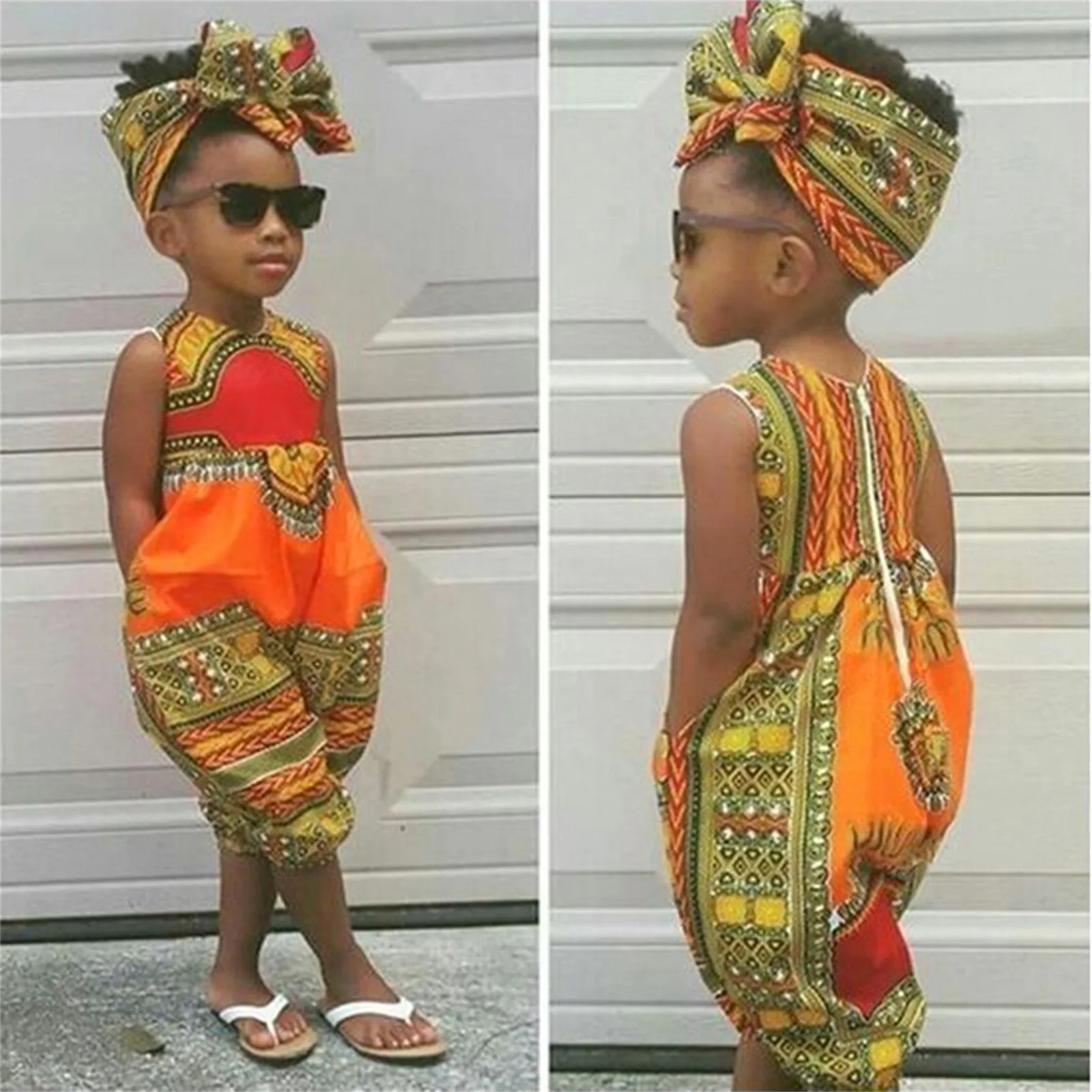 2-7 Years Toddler Kids Baby Girls African Style Dashiki Traditional Style Clothes Summer Sleeveless Romper Jumpsuit Playsuits
2-7 Years Toddler Kids Baby Girls African Style Dashiki Traditional Style Clothes Summer Sleeveless Romper Jumpsuit Playsuits