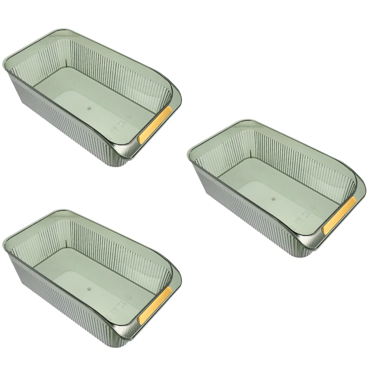 Set 3 Clear Container Fruit Holder Egg Storage Box Freezer Storage Bins Cutlery Tray Refrigerator Organizer Case Drawer Crisper
Set 3 Clear Container Fruit Holder Egg Storage Box Freezer Storage Bins Cutlery Tray Refrigerator Organizer Case Drawer Crisper