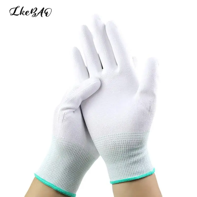 

1Pair Anti Static ESD Electronic Working Gloves Antistatic Gloves Pu Finger Coated Finger PC Antiskid For Finger Protection