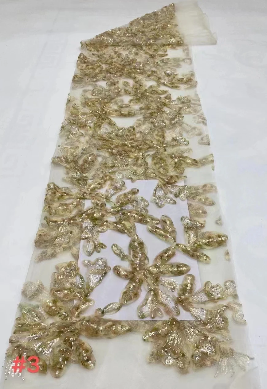 Лидер продаж, французская сетчатая кружевная ткань, высококачественное нигерийское женское вечернее платье из бисера, вышивка, 5 ярдов, африканская кружевная ткань ST
Лидер продаж, французская сетчатая кружевная ткань, высококачественное нигерийское женское вечернее платье из бисера, вышивка, 5 ярдов, африканская кружевная ткань ST