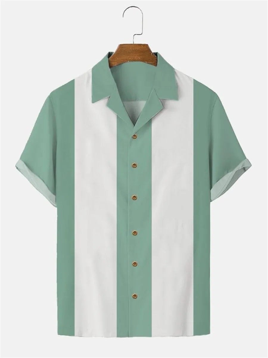 Summer Men's Hawaiian Shirt 3D Casual striped men's short sleeve T-shirt shirt Fashion quality plus size clothing
Summer Men's Hawaiian Shirt 3D Casual striped men's short sleeve T-shirt shirt Fashion quality plus size clothing