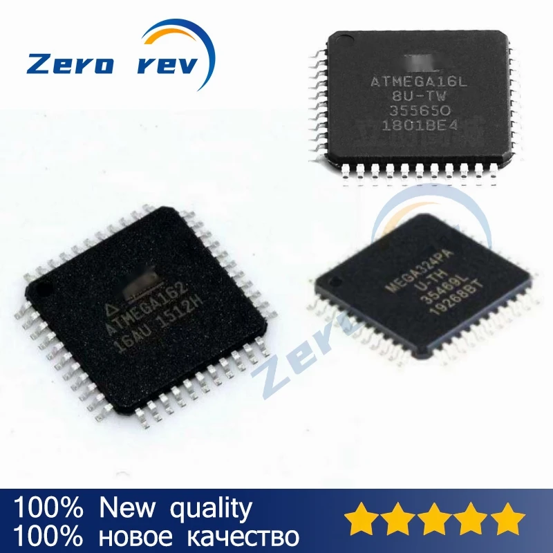 1Pcs 100% New ATMEGA162-16AU ATMEGA16216AU ATMEGA16L-8AU ATMEGA16L8U ATMEGA324PA-AU ATMEGA324PAU TQFP-44
1Pcs 100% New ATMEGA162-16AU ATMEGA16216AU ATMEGA16L-8AU ATMEGA16L8U ATMEGA324PA-AU ATMEGA324PAU TQFP-44