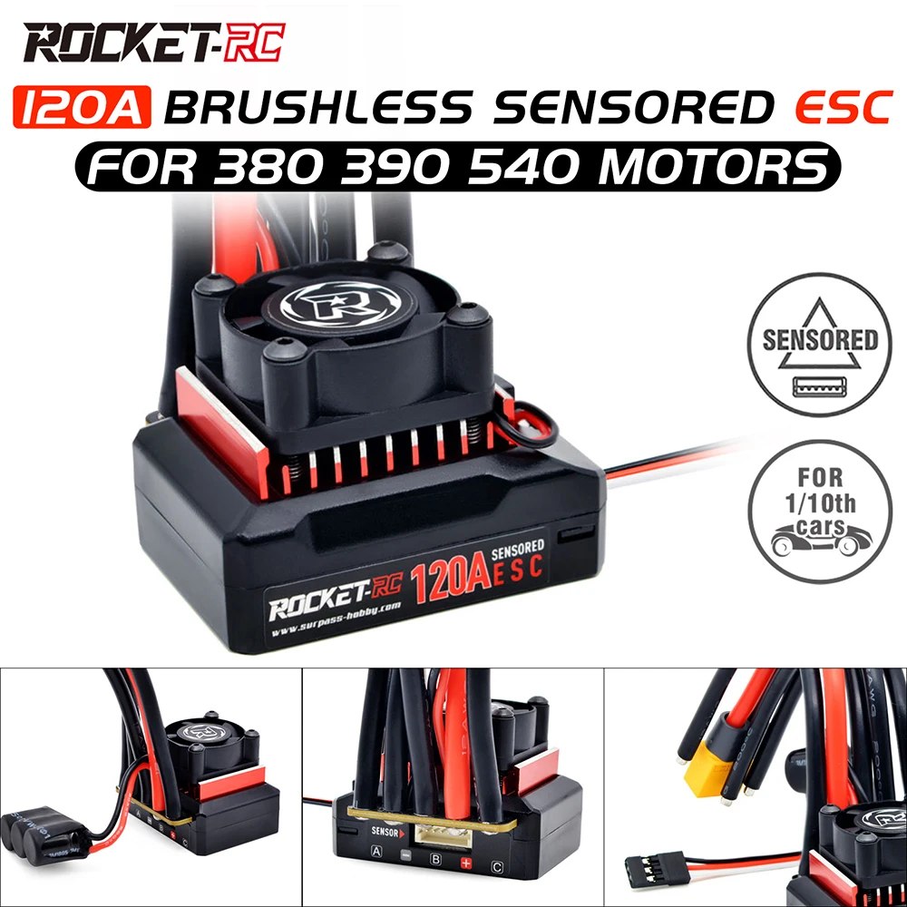 Сенсорный бесколлекторный ESC для радиоуправляемого автомобиля 1/10 Rocket-RC 380 390 540 двигатели со съемным охлаждающим вентилятором Super BEC 6 в/4A
Сенсорный бесколлекторный ESC для радиоуправляемого автомобиля 1/10 Rocket-RC 380 390 540 двигатели со съемным охлаждающим вентилятором Super BEC 6 в/4A
