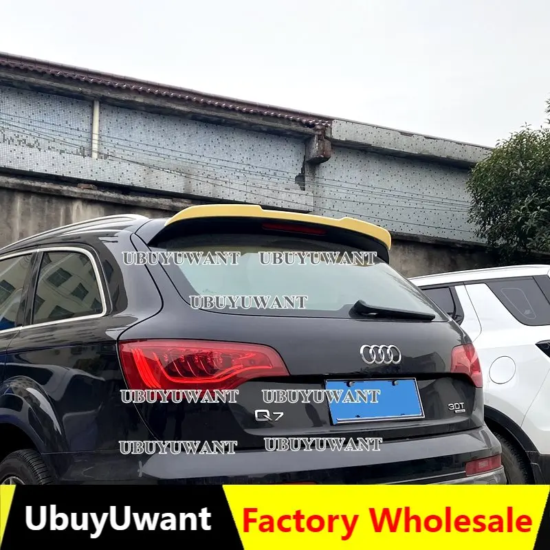For Audi Q7 2007 2008 2009 2010-2015 High Quality ABS Material Glossy Black Rear Spoiler Wing Trunk Lid Cover Car Styling
For Audi Q7 2007 2008 2009 2010-2015 High Quality ABS Material Glossy Black Rear Spoiler Wing Trunk Lid Cover Car Styling