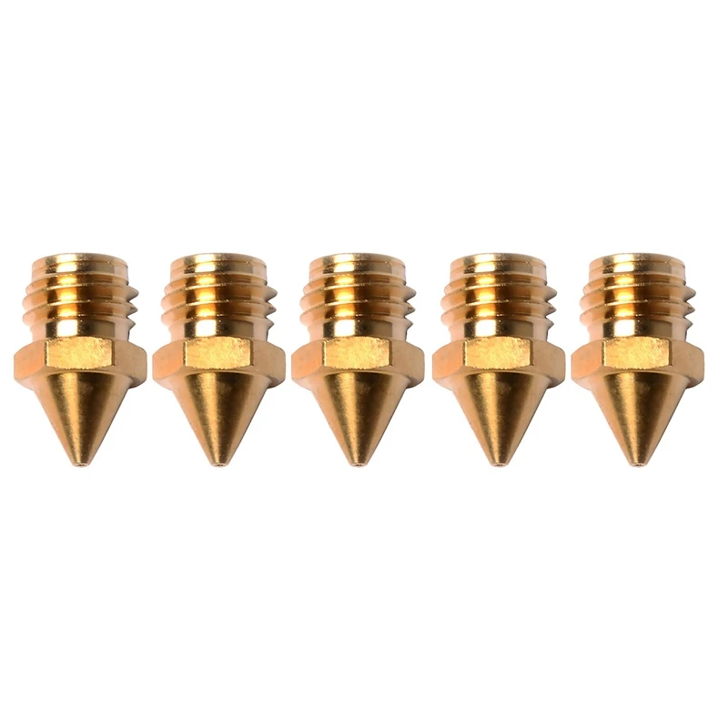 3D Printer Accessories, 0.4Mm Brass Nozzle Head, Suitable For A10M A20M A30M A10T A20T (5 Pack)
3D Printer Accessories, 0.4Mm Brass Nozzle Head, Suitable For A10M A20M A30M A10T A20T (5 Pack)