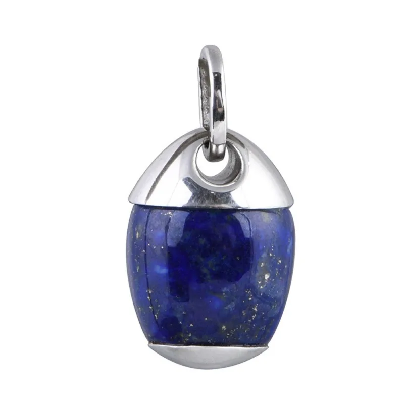 Real Pure S925 Sterling Silver Natural Lapis Lazuli Lucky Unique Geometry Pendant
Real Pure S925 Sterling Silver Natural Lapis Lazuli Lucky Unique Geometry Pendant