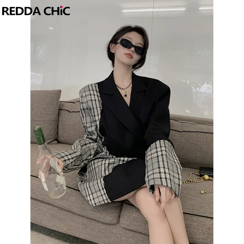 Женский офисный костюм REDDACHiC, элегантный Блейзер, Женская осенне-зимняя куртка, новинка 2022, свободная офисная одежда для отдыха
Женский офисный костюм REDDACHiC, элегантный Блейзер, Женская осенне-зимняя куртка, новинка 2022, свободная офисная одежда для отдыха