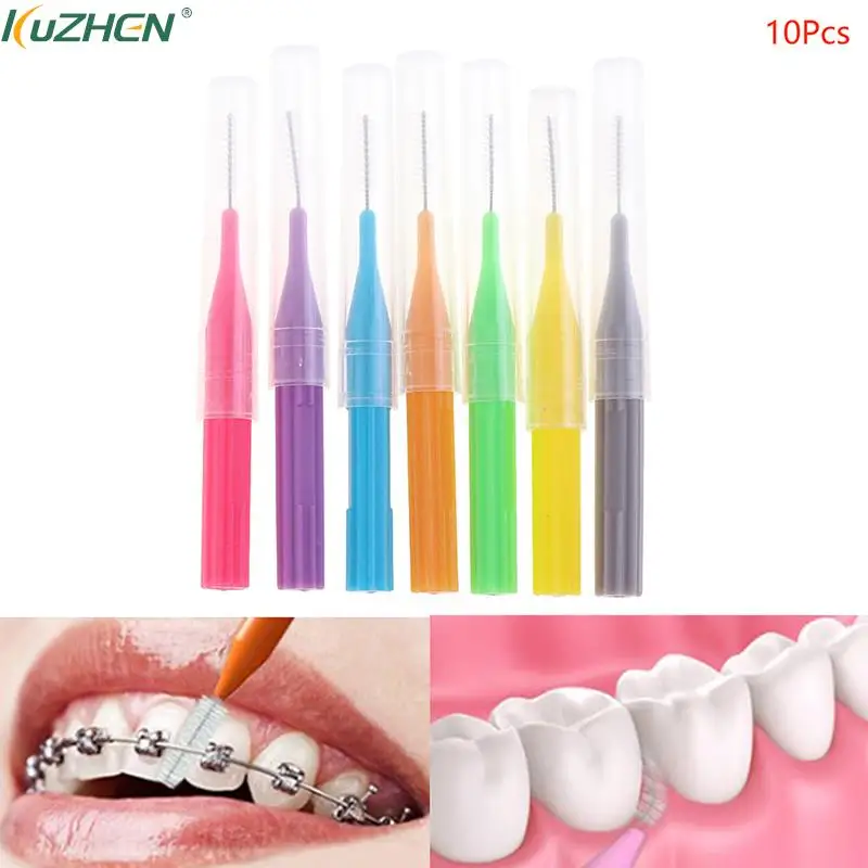 10Pcs Interdental Brushes Health Care Tooth Push-Pull Removes Food And Plaque Better Teeth Oral Hygiene Tool
10Pcs Interdental Brushes Health Care Tooth Push-Pull Removes Food And Plaque Better Teeth Oral Hygiene Tool