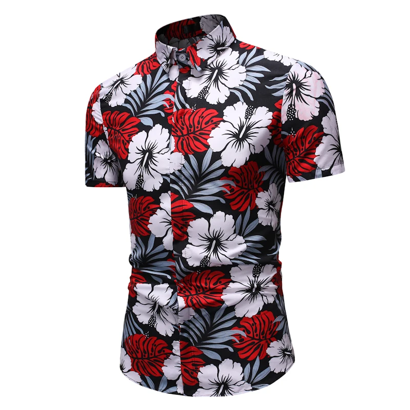 Men's Cotton Shirts Floral Pattern Full Printing Shirts For Men Short Sleeve Fit Shirt Casual Button Up Shirts
Men's Cotton Shirts Floral Pattern Full Printing Shirts For Men Short Sleeve Fit Shirt Casual Button Up Shirts