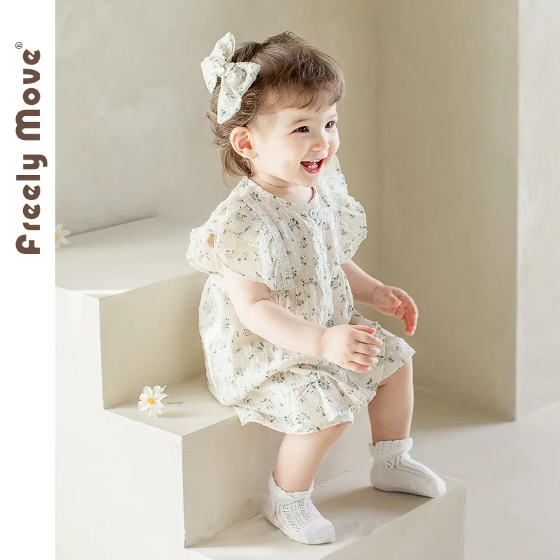 2023 New Kids Clothes Set Sweet Baby Girl Summer Clothing Sleeveless Floral Shirts Short Headband Children Baby Set
2023 New Kids Clothes Set Sweet Baby Girl Summer Clothing Sleeveless Floral Shirts Short Headband Children Baby Set