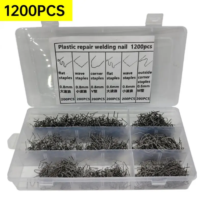 3000PCS Automotive Plastic Repair Welding Nail Standard Pre Cut Wave Staples Bumper Bodywork Repairs Machine Welding Hot Stapler
3000PCS Automotive Plastic Repair Welding Nail Standard Pre Cut Wave Staples Bumper Bodywork Repairs Machine Welding Hot Stapler