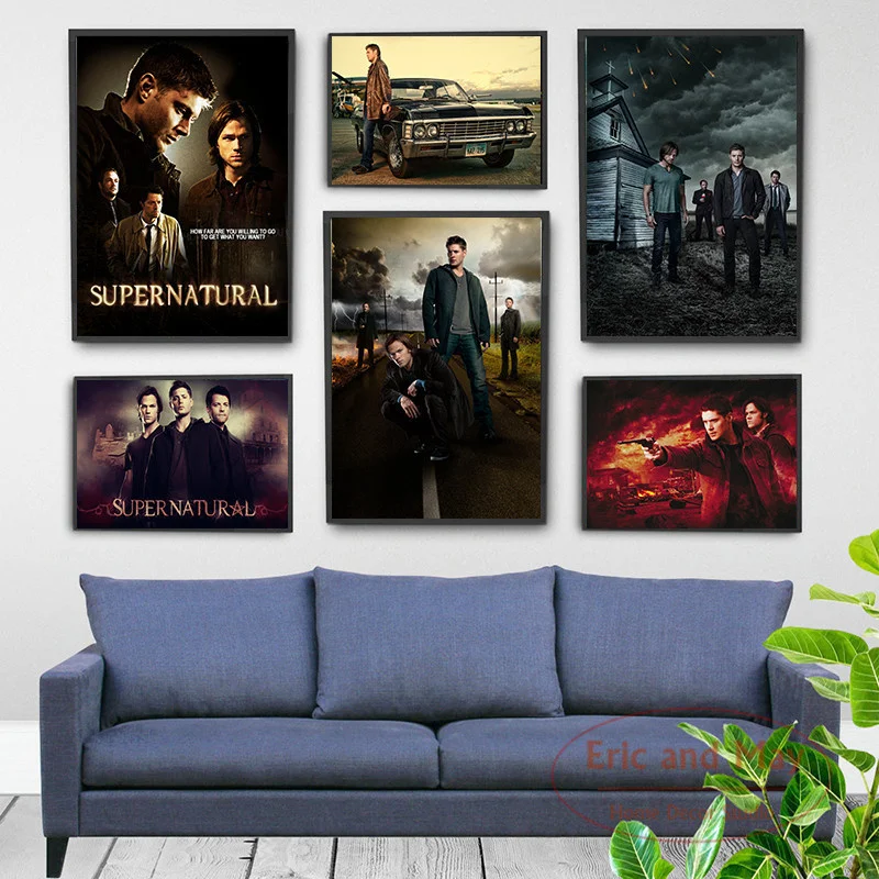 Tv Play Series Supernatural Posters And Prints Wall Pictures For Living Room Vintage Poster Decorative Home Decor Affiche
Tv Play Series Supernatural Posters And Prints Wall Pictures For Living Room Vintage Poster Decorative Home Decor Affiche