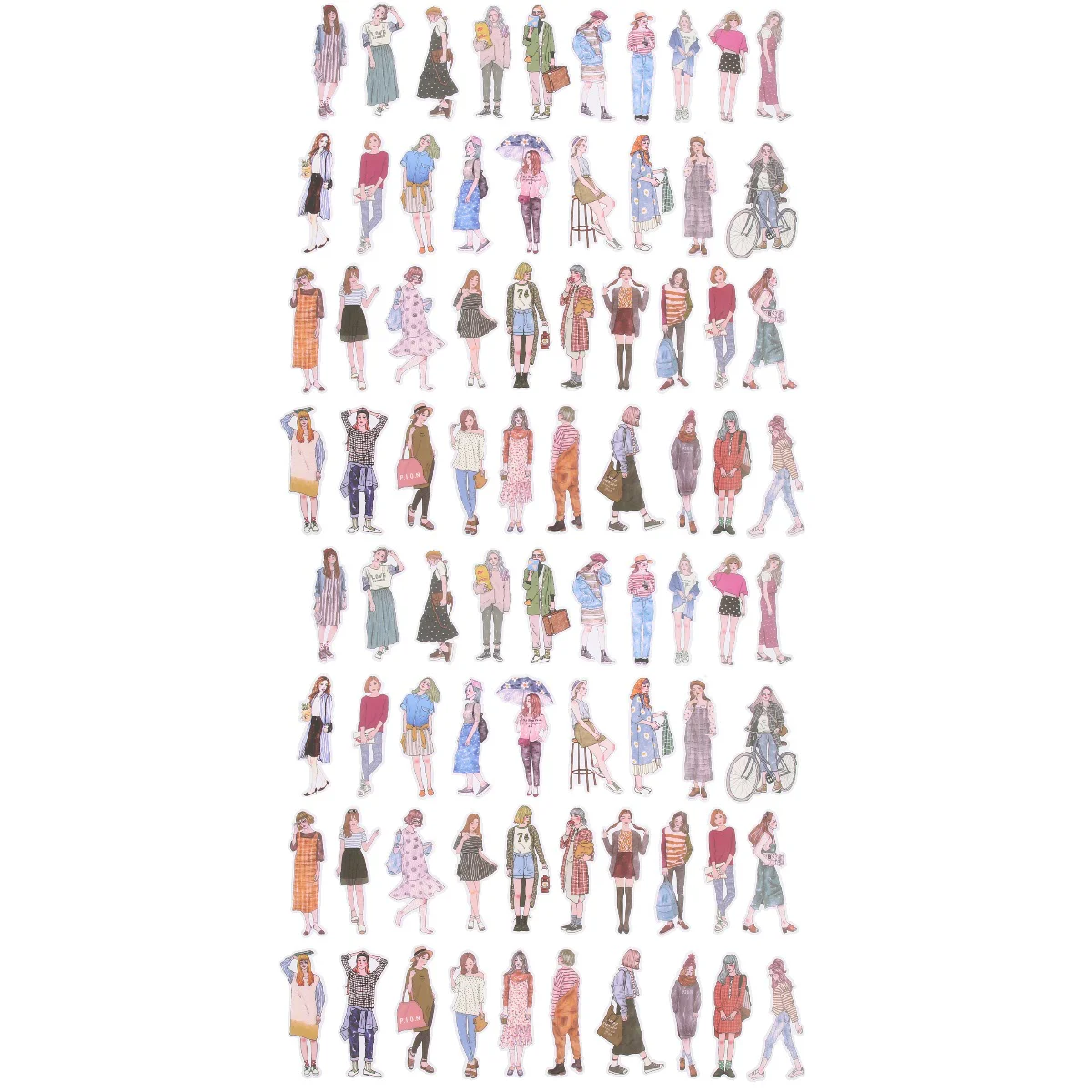 200 Sheets Scrapbooking Sticker DIY Girl Pattern Sticker Handbook Decorative Sticker
200 Sheets Scrapbooking Sticker DIY Girl Pattern Sticker Handbook Decorative Sticker