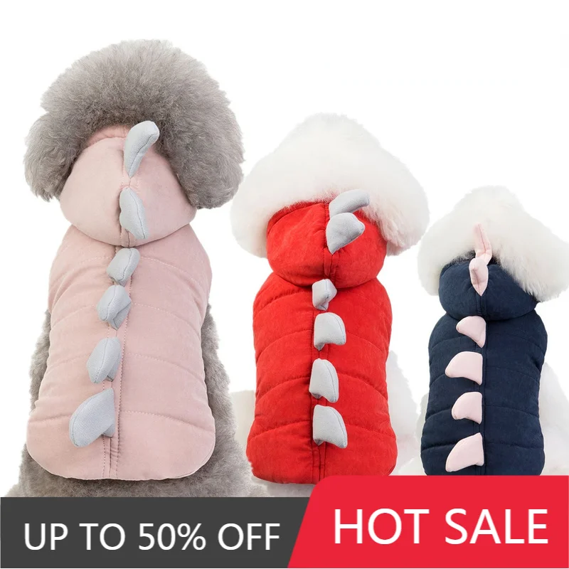 Puppy Clothes Autumn and Winter Cotton Warm Dinosaur Jacket French Bulldog Schnauzer Chihuahua Corgi Warm Cold Pet Clothes
Puppy Clothes Autumn and Winter Cotton Warm Dinosaur Jacket French Bulldog Schnauzer Chihuahua Corgi Warm Cold Pet Clothes