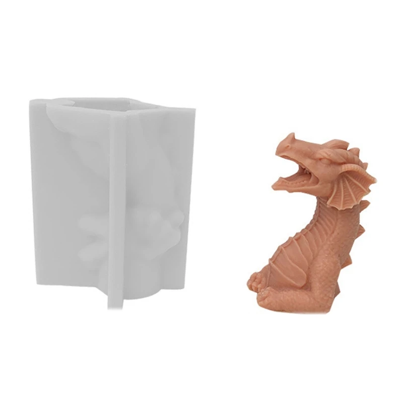 3D Dragon Statue Silicone Mold Candle Soap Plaster Mould Decor Supplies for Crafts Making Moulds Epoxy Resin Candy Mold 53CA
3D Dragon Statue Silicone Mold Candle Soap Plaster Mould Decor Supplies for Crafts Making Moulds Epoxy Resin Candy Mold 53CA