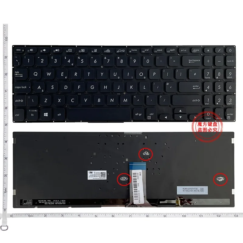 

Новая английская клавиатура с подсветкой для ASUS S530 S530U S530F S15 S530UA S530UN S5300 S5300F S5300FN S5300U S5300UN X530 M K530 FA Y5100UB