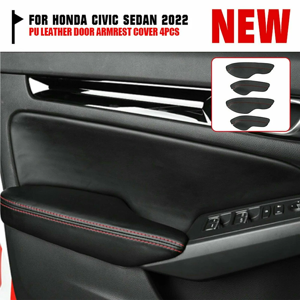 4PCS Leather Door Armrest Cover Decor Parts For Honda Civic Sedan 2022 High Quality Interior Car Truck Trim Accessories
4PCS Leather Door Armrest Cover Decor Parts For Honda Civic Sedan 2022 High Quality Interior Car Truck Trim Accessories
