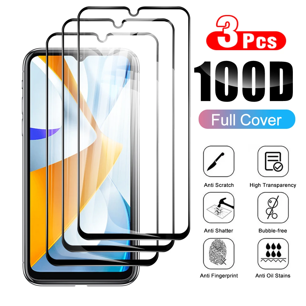 Защитное стекло с полным покрытием для Xiaomi Poco C40 6,71 дюйма, 3 шт., Черная защитная пленка с краями для Little Poco c 40 pococ40, закаленное стекло
Защитное стекло с полным покрытием для Xiaomi Poco C40 6,71 дюйма, 3 шт., Черная защитная пленка с краями для Little Poco c 40 pococ40, закаленное стекло