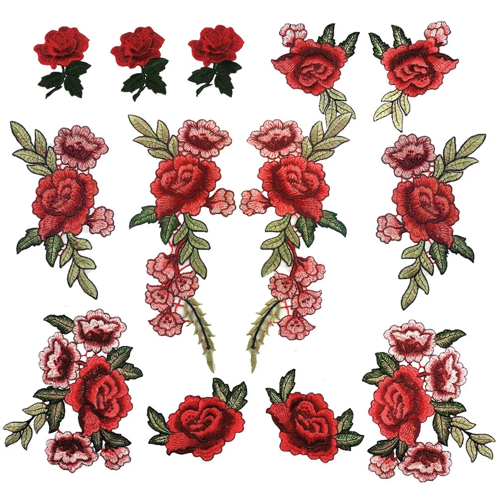 Applique Rose Floral Patches Flower Appliques Lace Patch Sew Cloth Clothes Sewing Decorative Embroidery Craft Accessory Shaped
Applique Rose Floral Patches Flower Appliques Lace Patch Sew Cloth Clothes Sewing Decorative Embroidery Craft Accessory Shaped